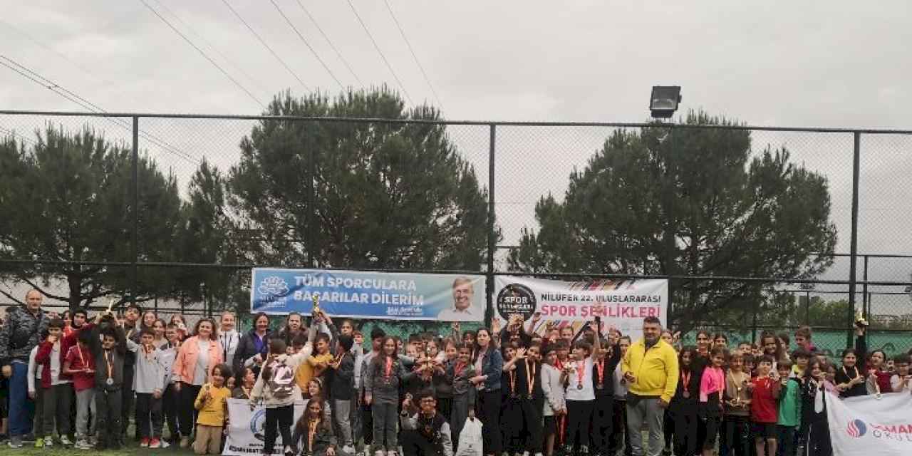 Öğrenciler Nilüfer'de geleneksel oyunlarda buluştu