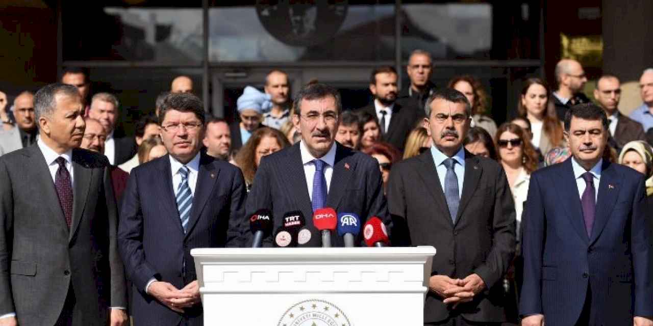 Ankara'da öğretmenlere 3 Bakanlı ziyaret