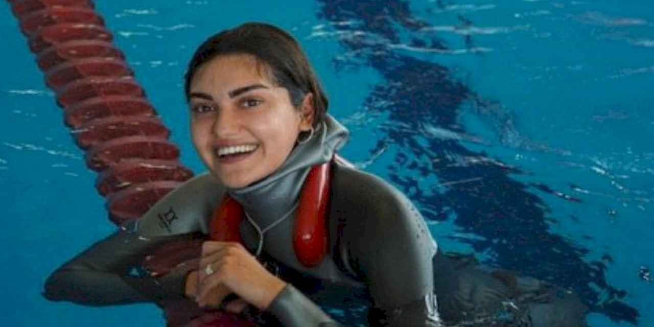 Yağmur Ergün, Paletsiz Dinamik Apnea Türkiye rekoru kırdı