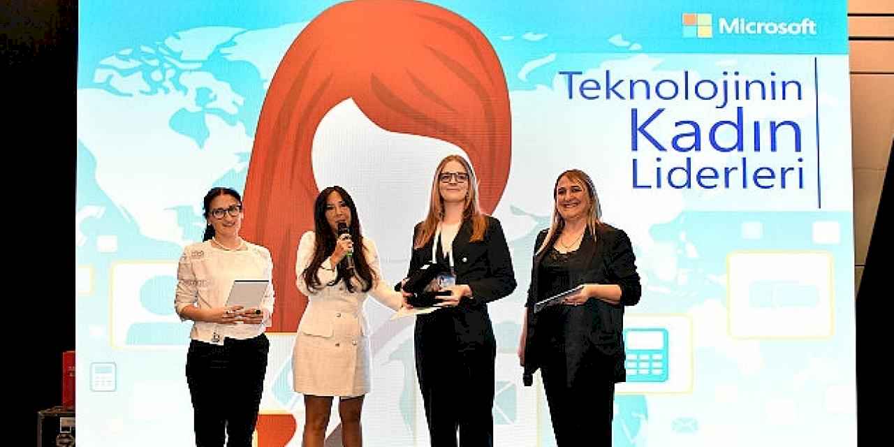 Microsoft Türkiye'nin düzenlediği "Teknolojinin Kadın Liderleri" yarışmasının kazananları belli oldu