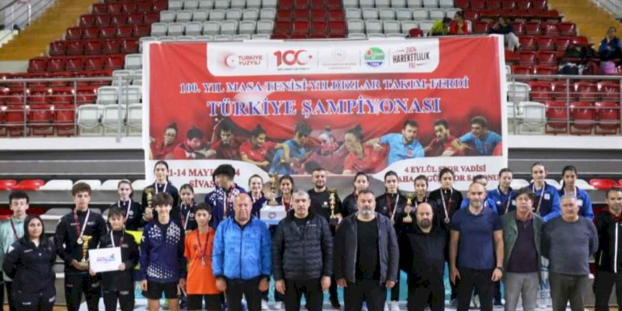 Kocasinan’ın yıldızları Türkiye Şampiyonu oldu