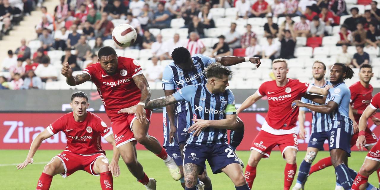 Bitexen Antalyaspor 2-1 Yukatel Adana Demirspor (Maç Sonucu) Antalya 3 maç sonra galip geldi!