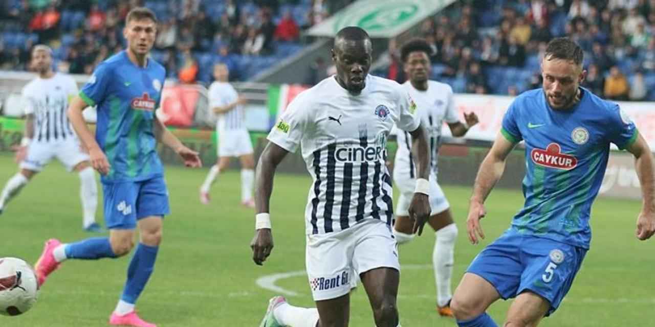 Çaykur Rizespor 0-0 Kasımpaşa (Maç Sonucu) Rize'de sessiz gece!