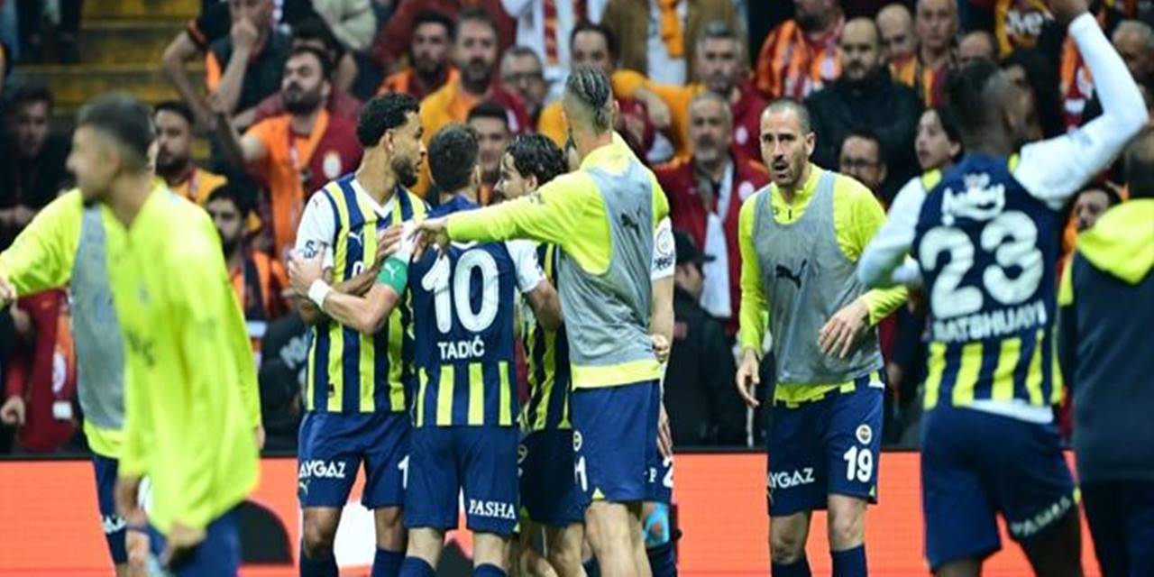 Galatasaray 0-1 Fenerbahçe (Maç Sonucu) Dev derbide kazanan Fenerbahçe!