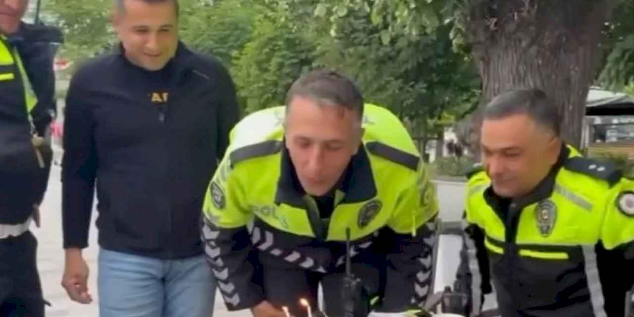 Düzce'de sürpriz doğum günü duygulandırdı