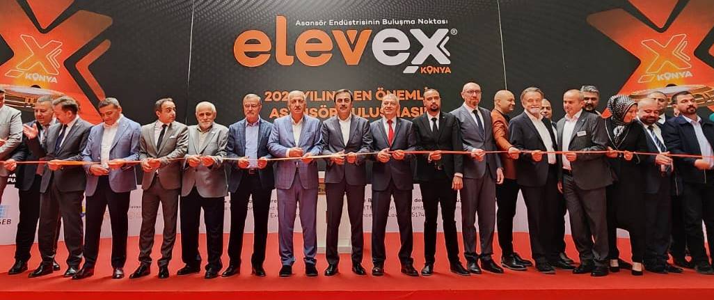 ELEVEX 2024 Asansör ve Teknolojileri Fuarı Konya'da açıldı