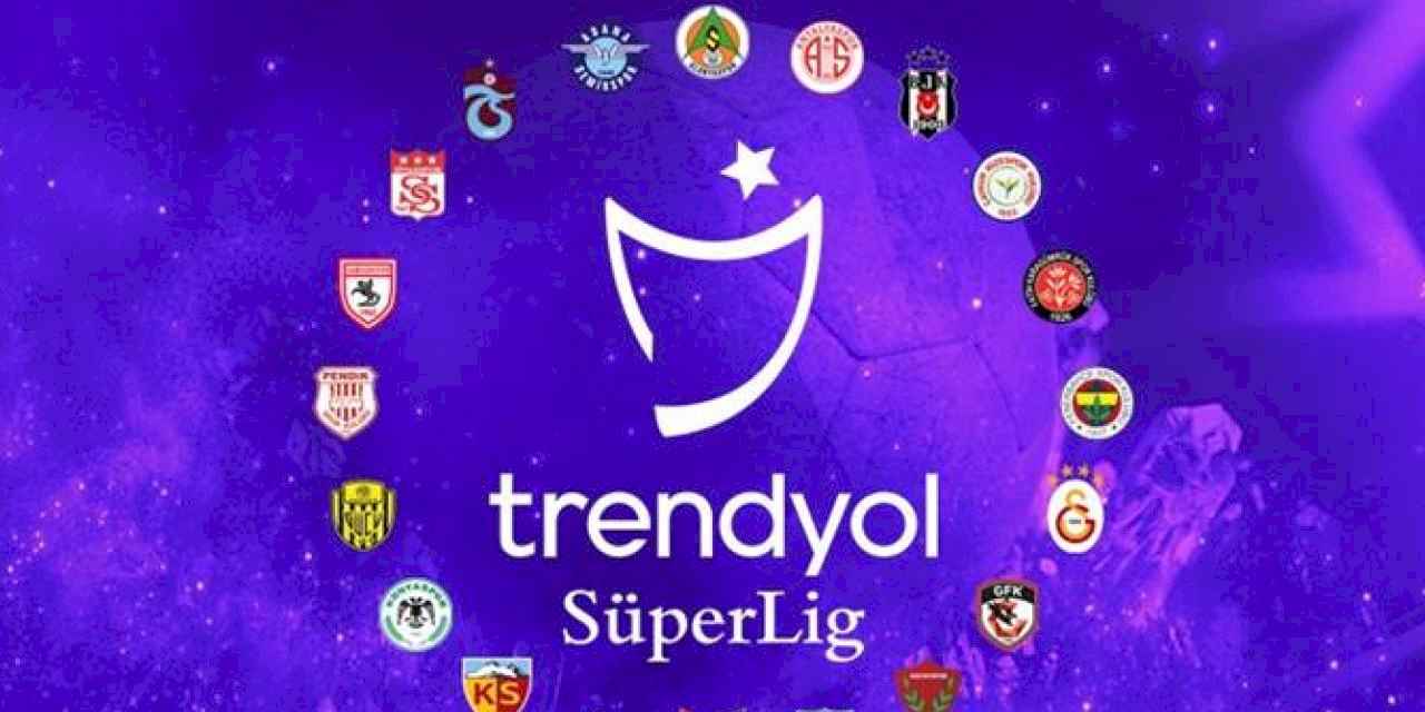 Trendyol Süper Lig'de son hafta heyecanı başlıyor!