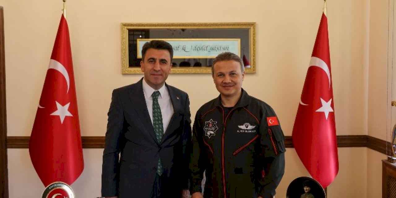 Alper Gezeravcı'dan Vali Aygöl'e ziyaret