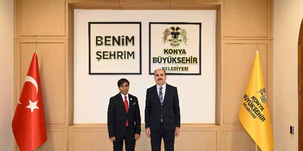 Bangladeş’in Ankara Büyükelçisi Hag, Başkan Altay’ı ziyaret etti