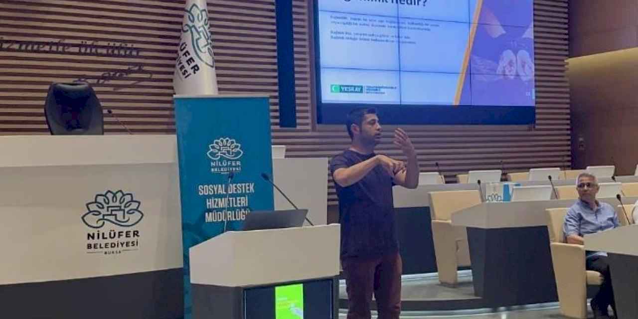 Çalışanlara tütün ürünlerinin zararları anlatıldı