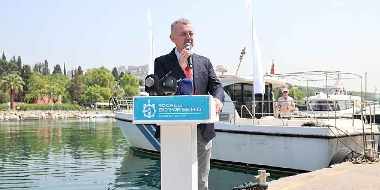 Kocaeli Büyükşehir'den balıkçılığa yapay resif desteği