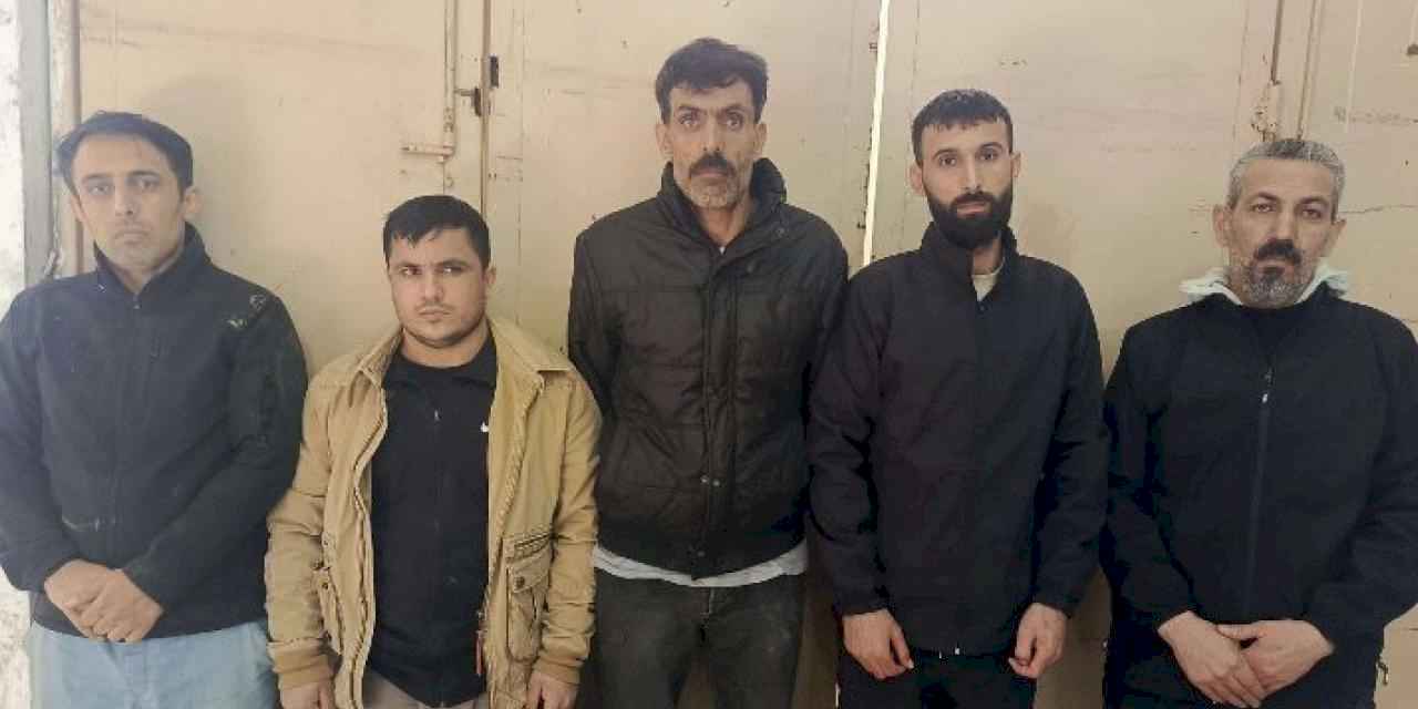 Edirne'de 5 göçmen yakalandı