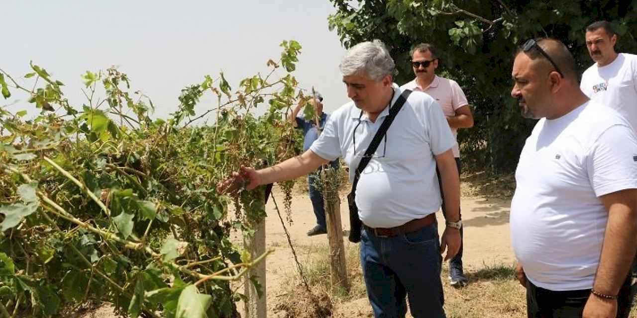 Manisa Büyükşehir ve Alaşehir Belediyeleri afetzedelerin yanında