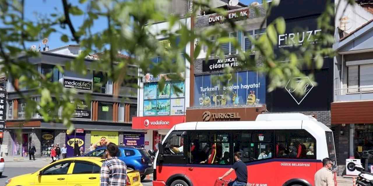 Düzce'de bayram boyunca ulaşım ücretsiz