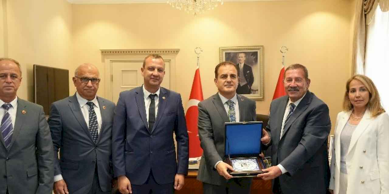 Başkan Topuz’dan Vali Akbıyık’a ziyaret