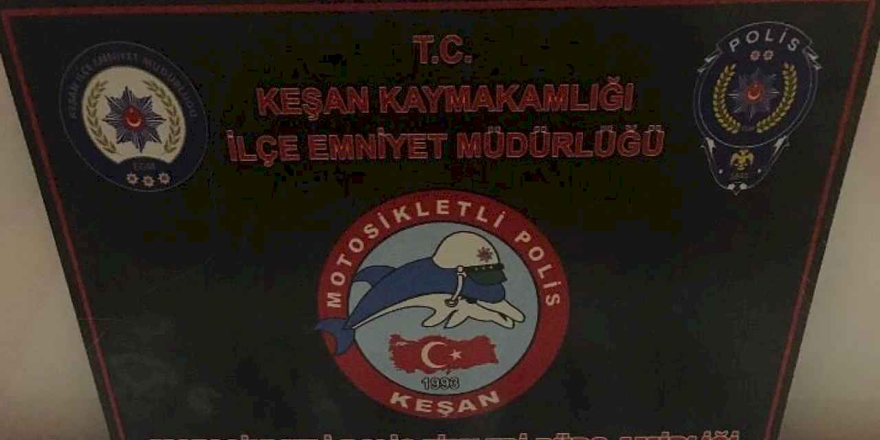 Keşan'da uyuşturucu operasyonu