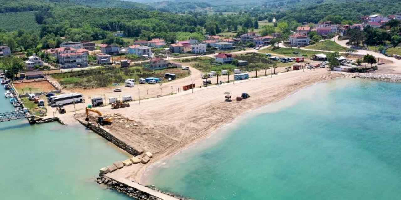 Seyrek Plajı yaza hazır