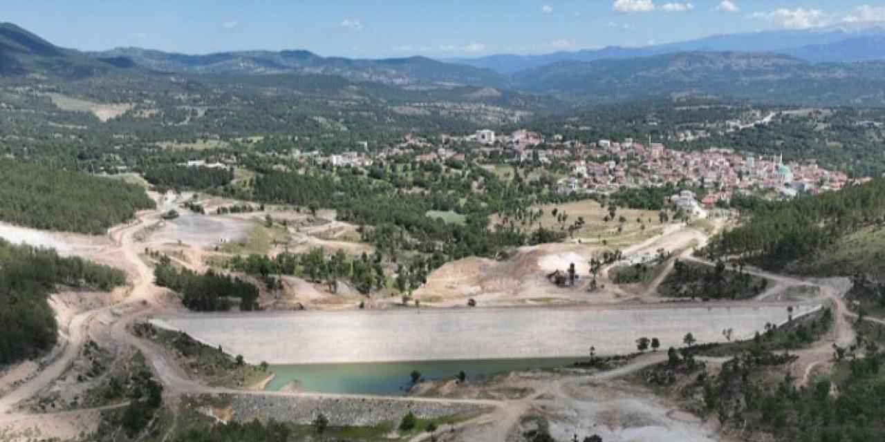 Bursa Büyükorhan'da Kocadere Göleti 850 bin metreküpü depolayacak