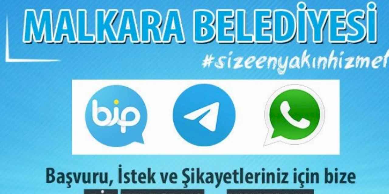 Malkara Belediyesi, Bip, Telegram ve Whatsapp şikayet hattı oluşturdu