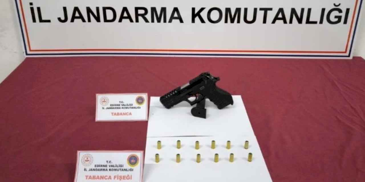 İpsala’da kaçak silah ele geçirildi!