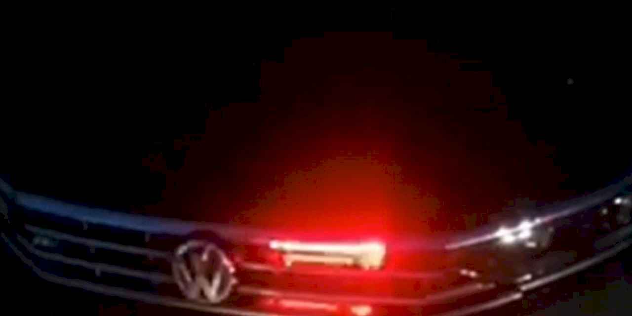 Keşan'da mevzuata aykırı çakar lamba kullanan araca ceza