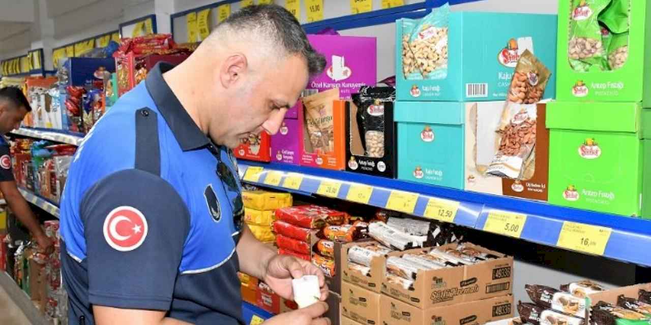 Manisa Büyükşehir'den marketlere sıkı denetim