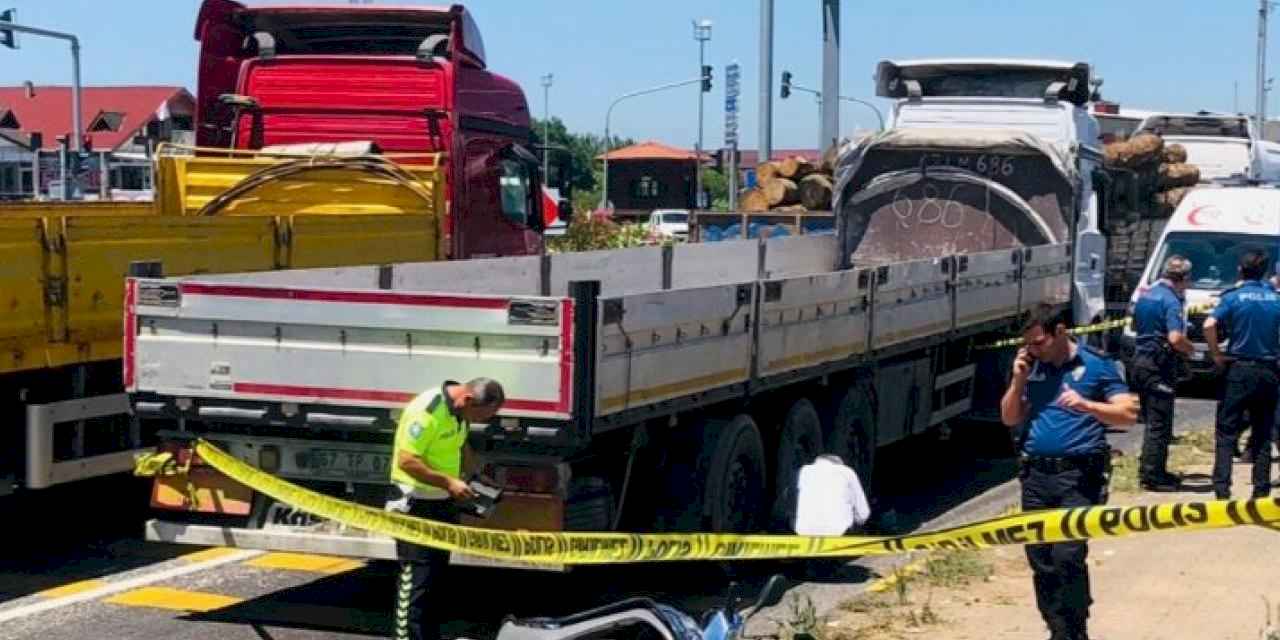 Akçakoca'da kaza 1 kişi hayatını kaybetti