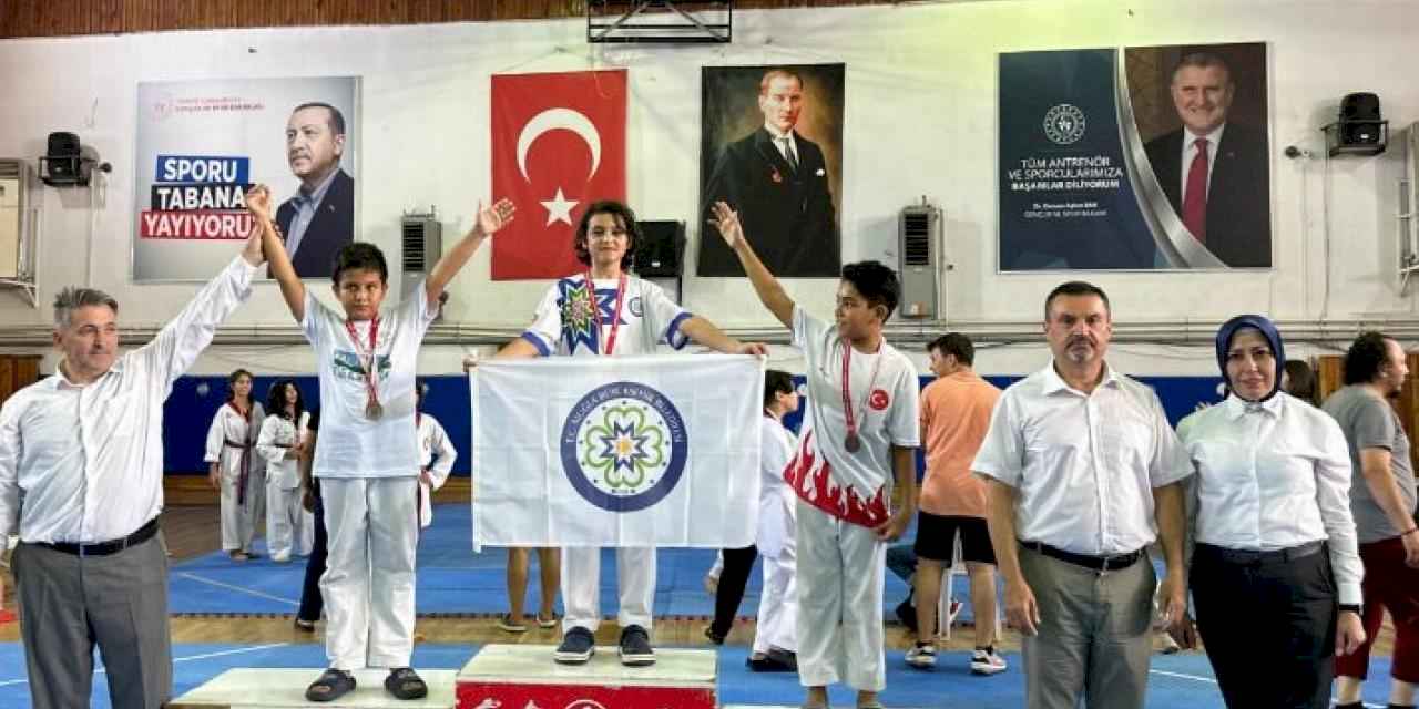 Muğlalı taekwondocular İl Şampiyonu oldu