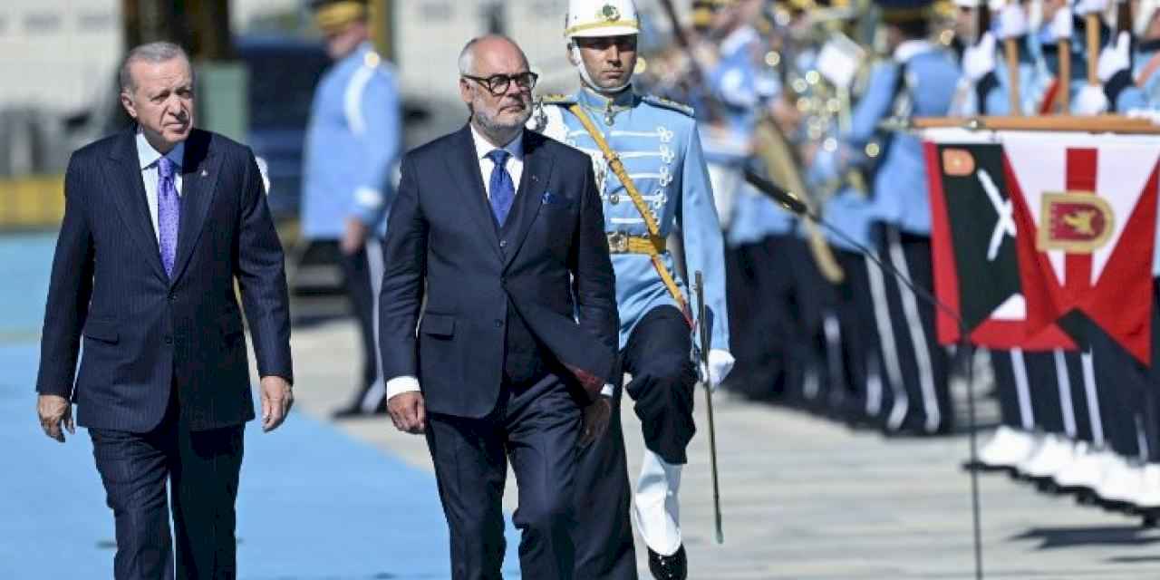 Estonya Cumhurbaşkanı Ankara’da