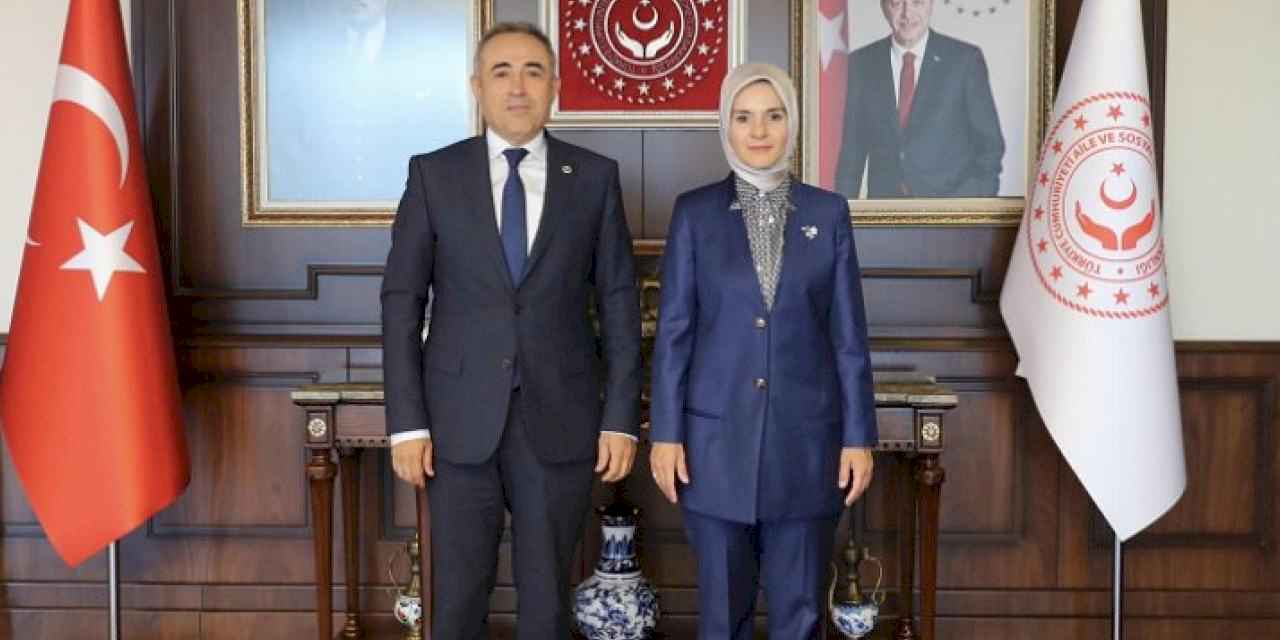 Milletvekili Karatutlu, Bakan Göktaş'ı ziyaret etti