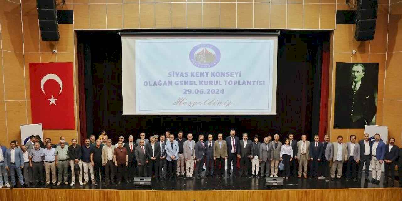 Sivas'ta yeni Kent Konseyi Başkanı belli oldu