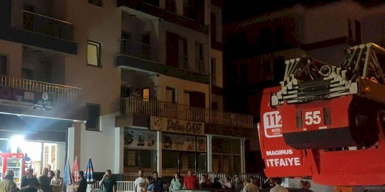 Düzce'de ev sahibine kızan kiracı evi yaktı!