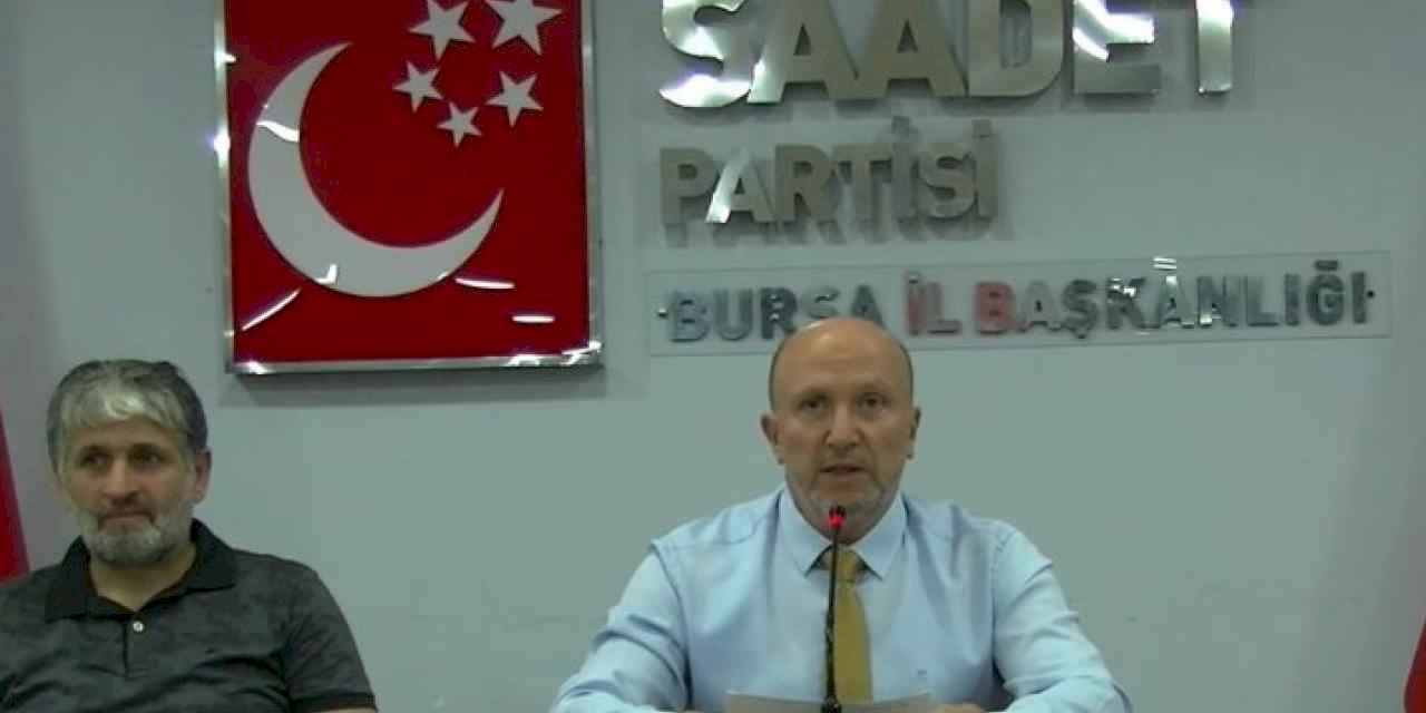 Saadet Partisi Bursa'dan BESAŞ zammına tepki