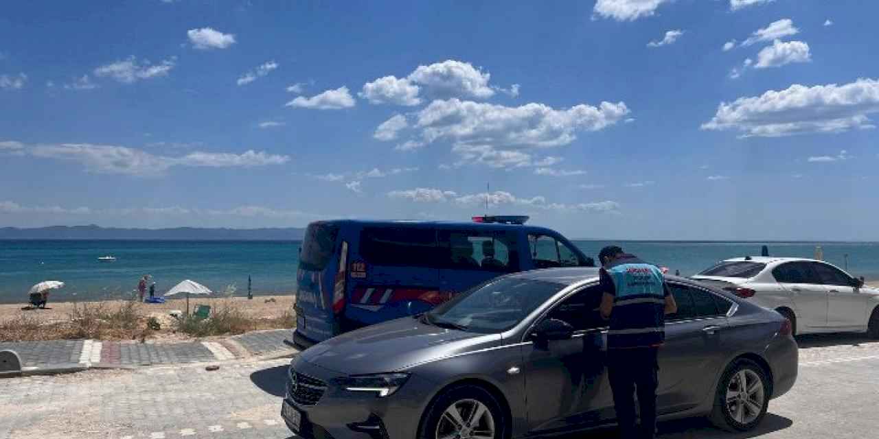 Edirne jandarması Keşan'da sahil güvenliğini sağladı