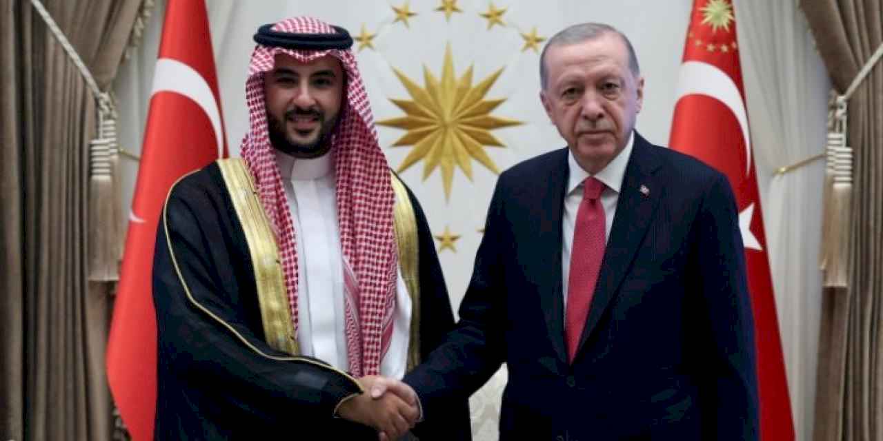 Suudi Arabistan Savunma Bakanı Beştepe'de
