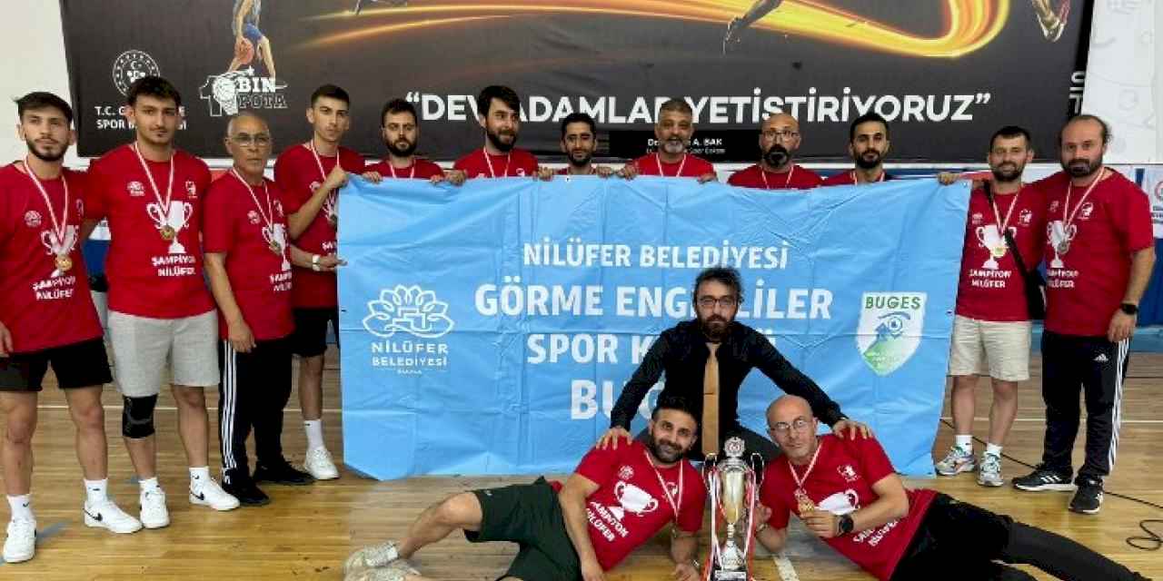 Nilüfer BUGES namağlup şampiyon
