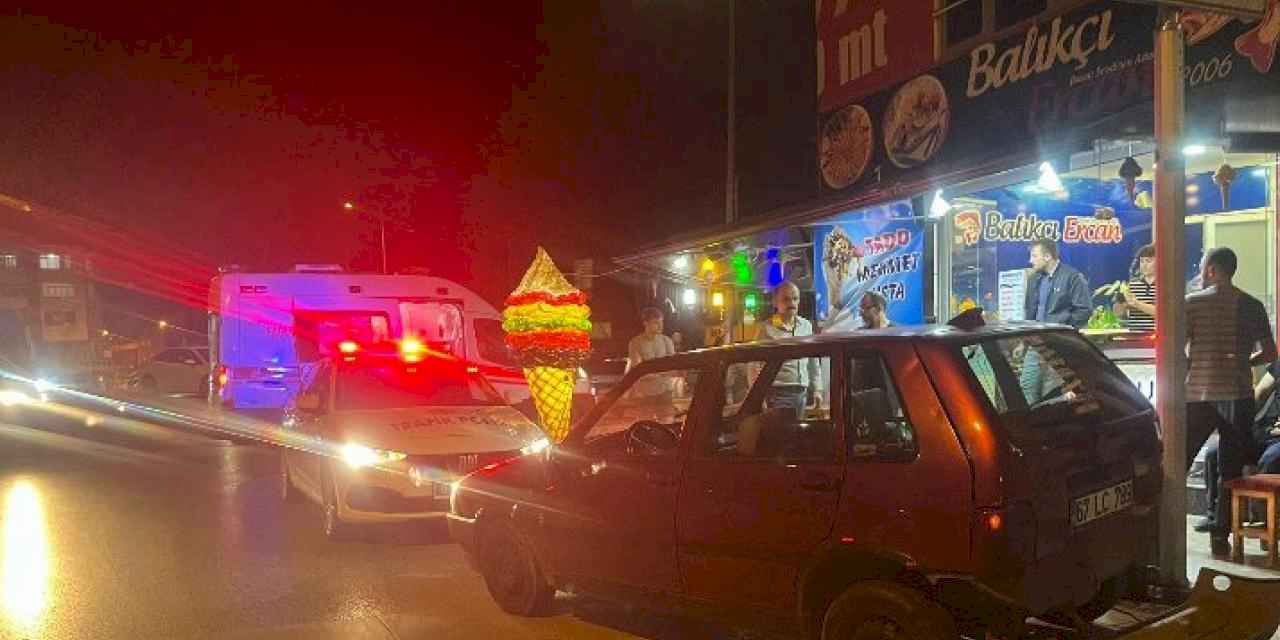 Düzce'de trafik kazası: 2 yaralı