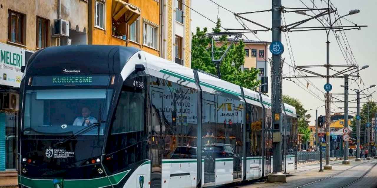 Kocaeli Akçaray tramvay hattında