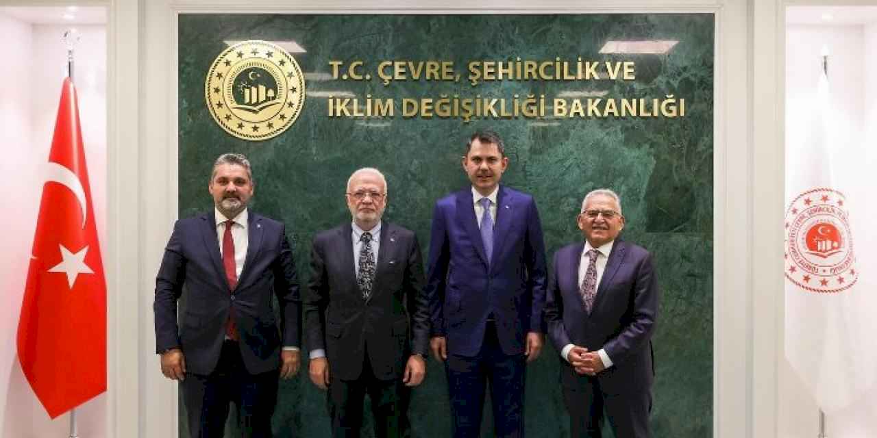 Başkan Büyükkılıç’tan yeni iki bakana “hayırlı olsun” ziyareti