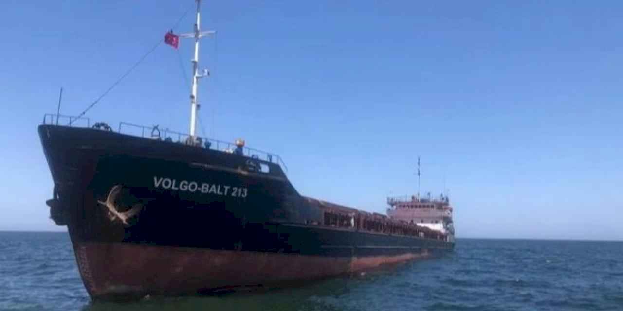 Rusya'dan Gemlik'e yüküyle geliyordu... Mudanya açıklarında karaya oturdu!