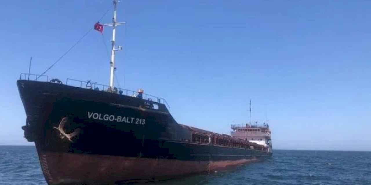 Bursa'da karaya oturan kargo gemisi yüzdürülecek