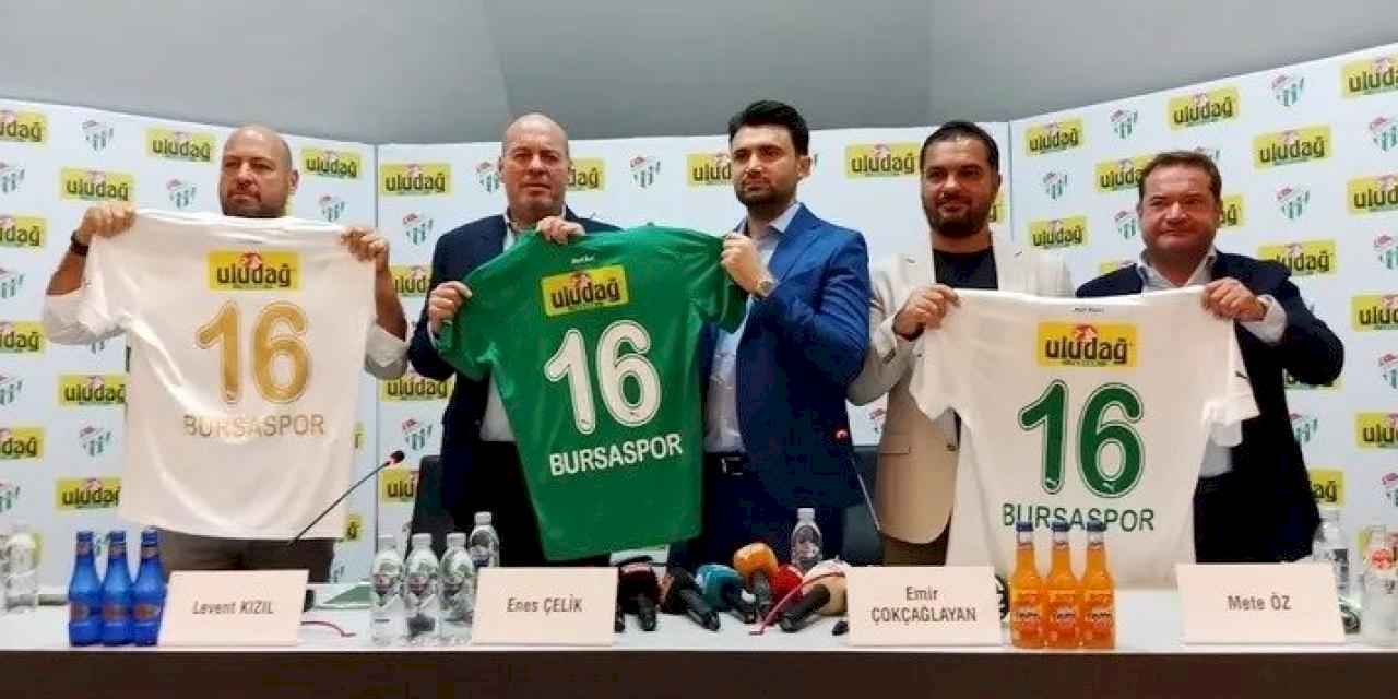 Bursaspor'un forma sırt sponsoru belli oldu