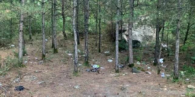 Kestel’in Saitabat Şelalesi yolu, alkoliklere mesken oldu