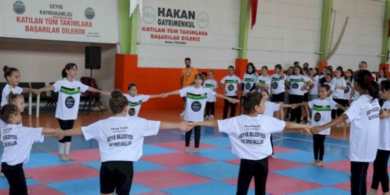 Sakarya Geyve'de 'Yaz Spor Okulları' açıldı