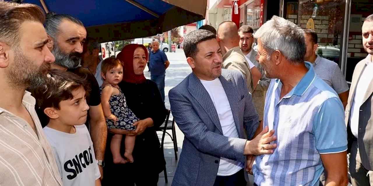 Belediye Başkanı Arı, Lale Caddesi ve Belediye Caddesi esnaflarıyla buluştu