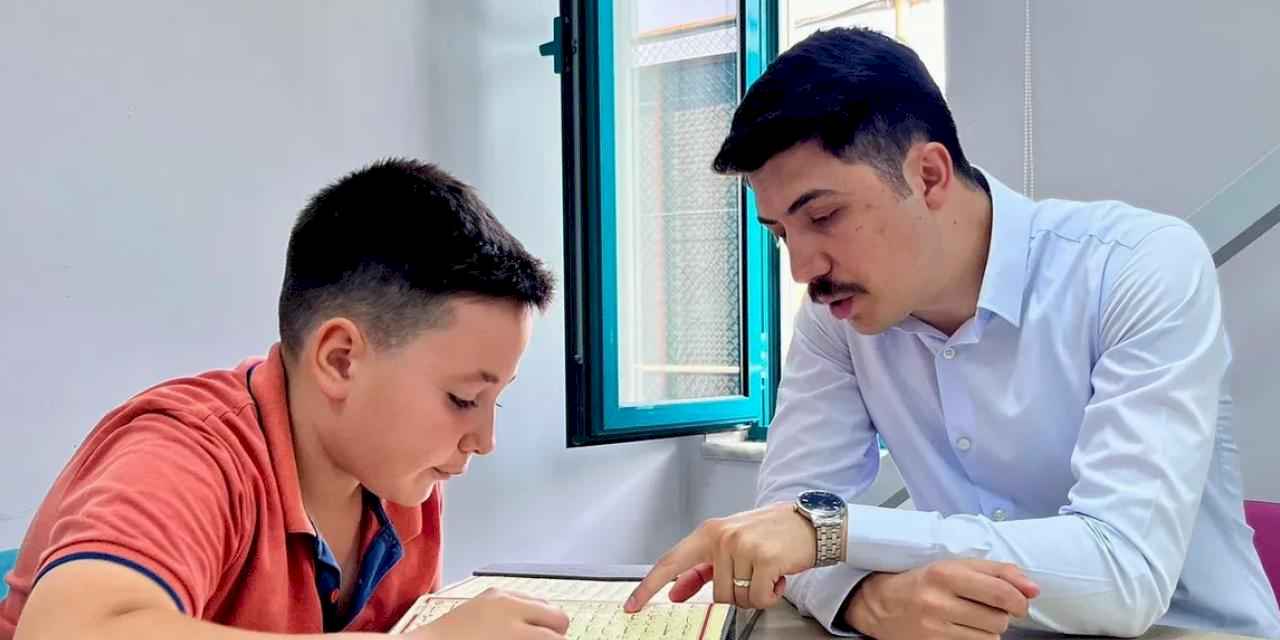 Kaymakam Kahraman Kur’an kurslarını ziyaret etti