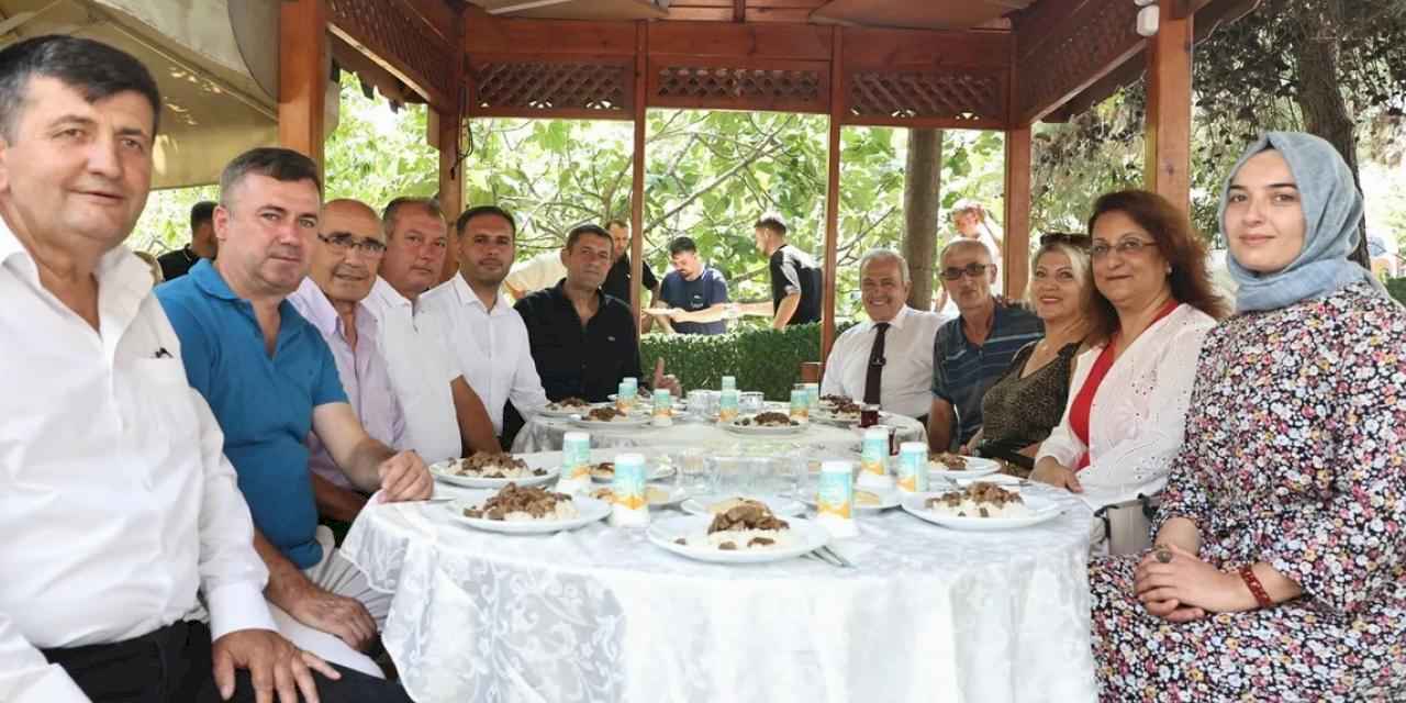 Başkan Şadi Özdemir’den taksici esnafına ziyaret