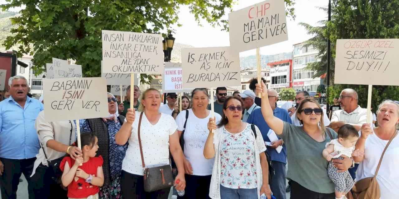 Tokat’ta CHP’li belediyeye protesto! Başkan istifaya çağrıldı