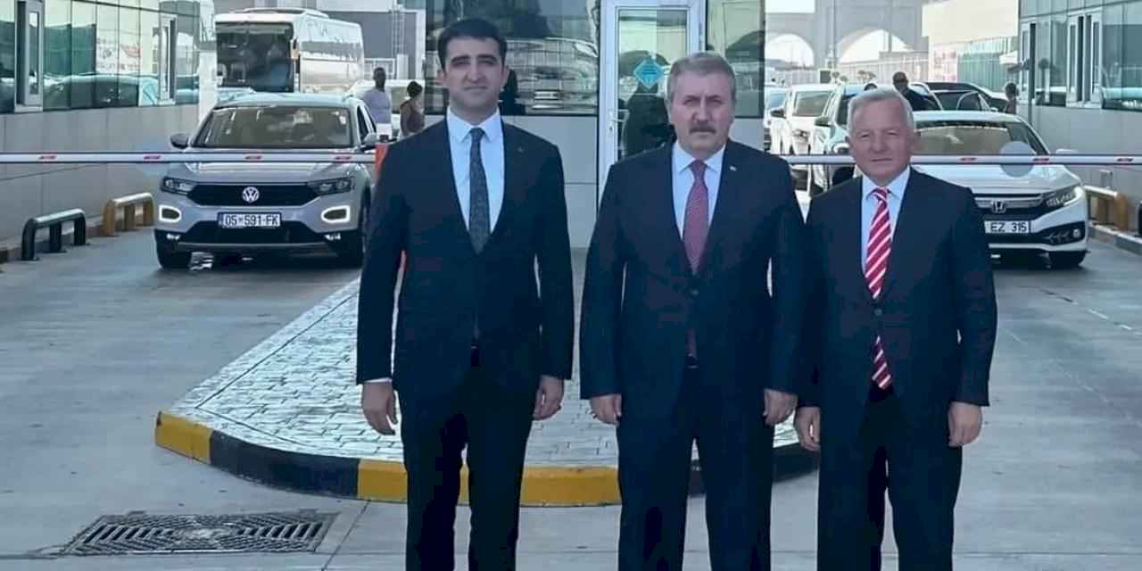 Destici, Ömer Sevgili ve Mehmet Kerman tarafından karşılandı