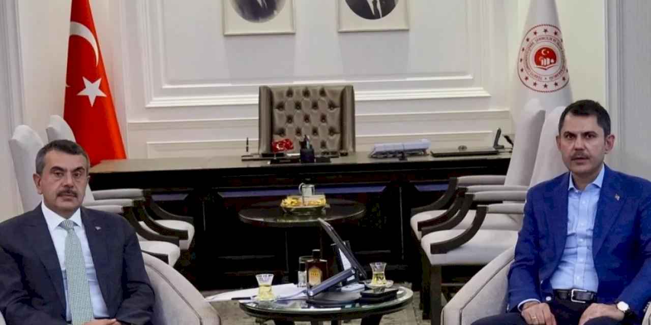 Bakan Tekin'den iki yeni Bakan'a 'hayırlı olsun' ziyareti